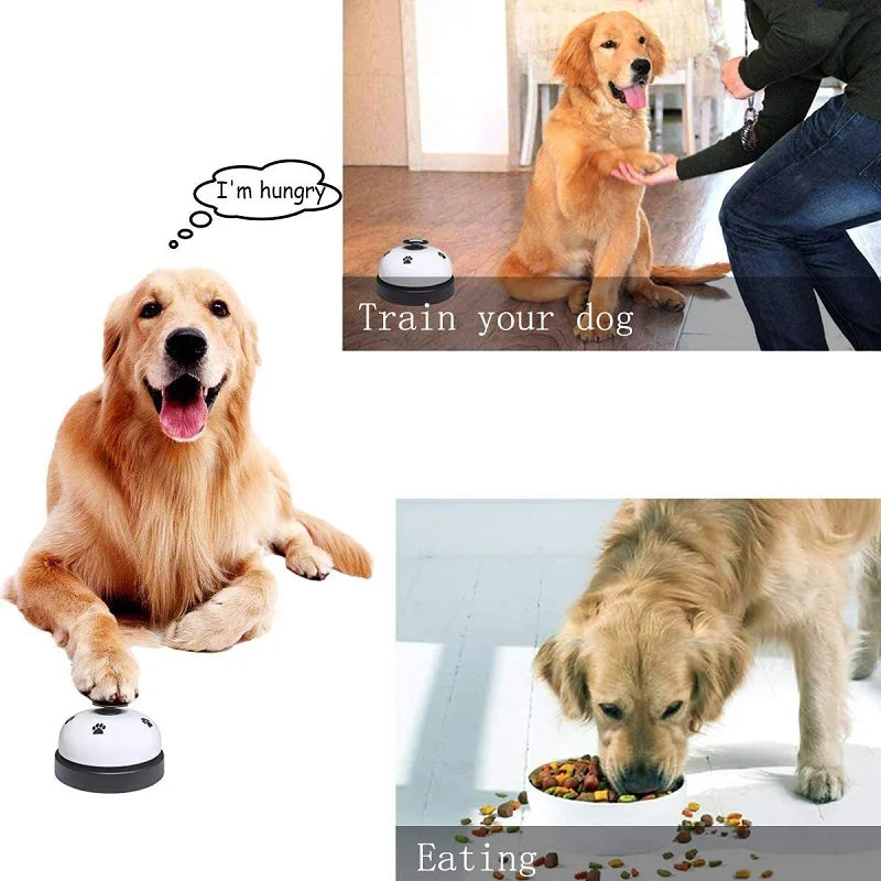 Pet Training Bell - Interactive Toy with Footprint Design for Dogs and Cats